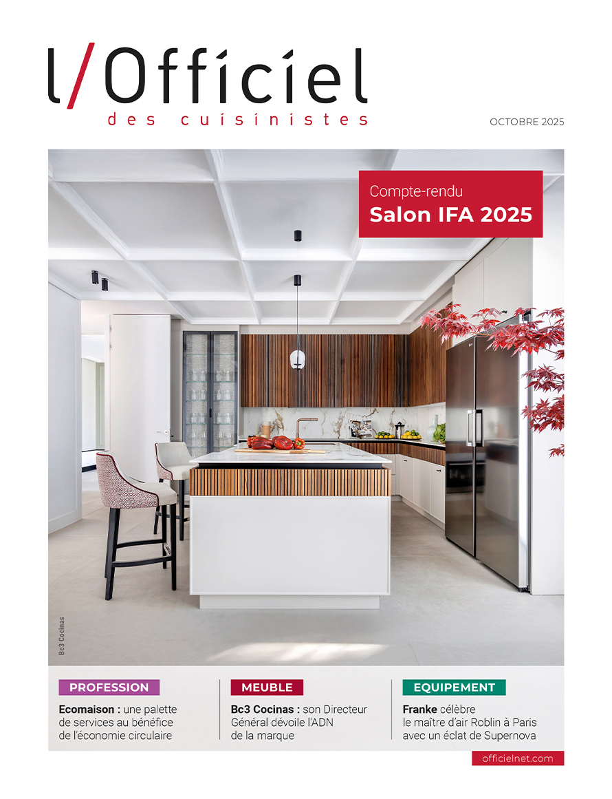 Magazine l'Officiel des cuisnistes